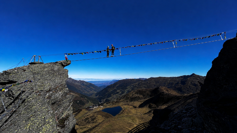 Klettersteig Pfaffenbichl © Hochfügen