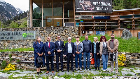 Delegation an Naturparkhaus © Zillertal Tourismus