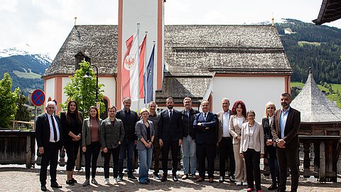 Delegation in Alpbach © Alpbachtal Tourismus